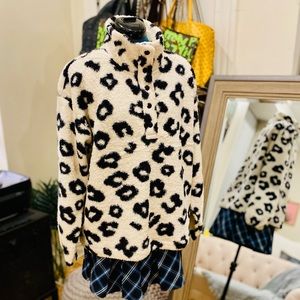 Ann Taylor Loft Fleece Pullover